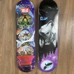 2 Skateboard Decks