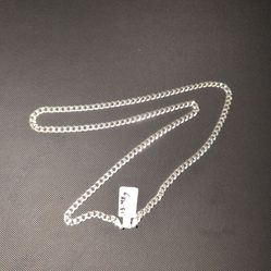 Sterling Silver 925 Curb Link Chain 13.48 grams