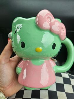 Hello kitty Frankenstein mug