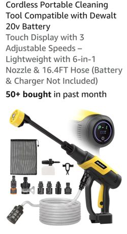 Cordless Portable Cleaning Tool