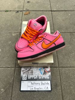 Nike SB Dunk Low The Powerpuff Girls Blossom Size 8