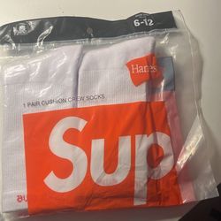 Supreme X Hanes Socks