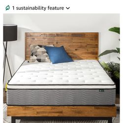 Zinus Queen Size Mattress 12”