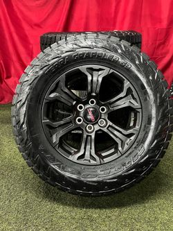2026 GMC Sierra AT4X 6 Lug 18 Inch Takeoffs OEM Wheels