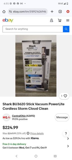 Shark Powerlite Cordless Vacuum