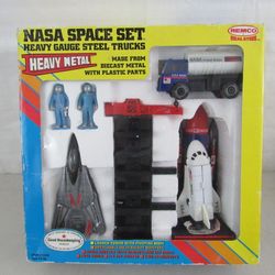 Vintage 1988 Remco Nasa Space Set Item # 11131-Never Removed From Box

