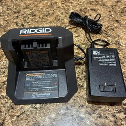 RIDGID 18v Battery Charger 