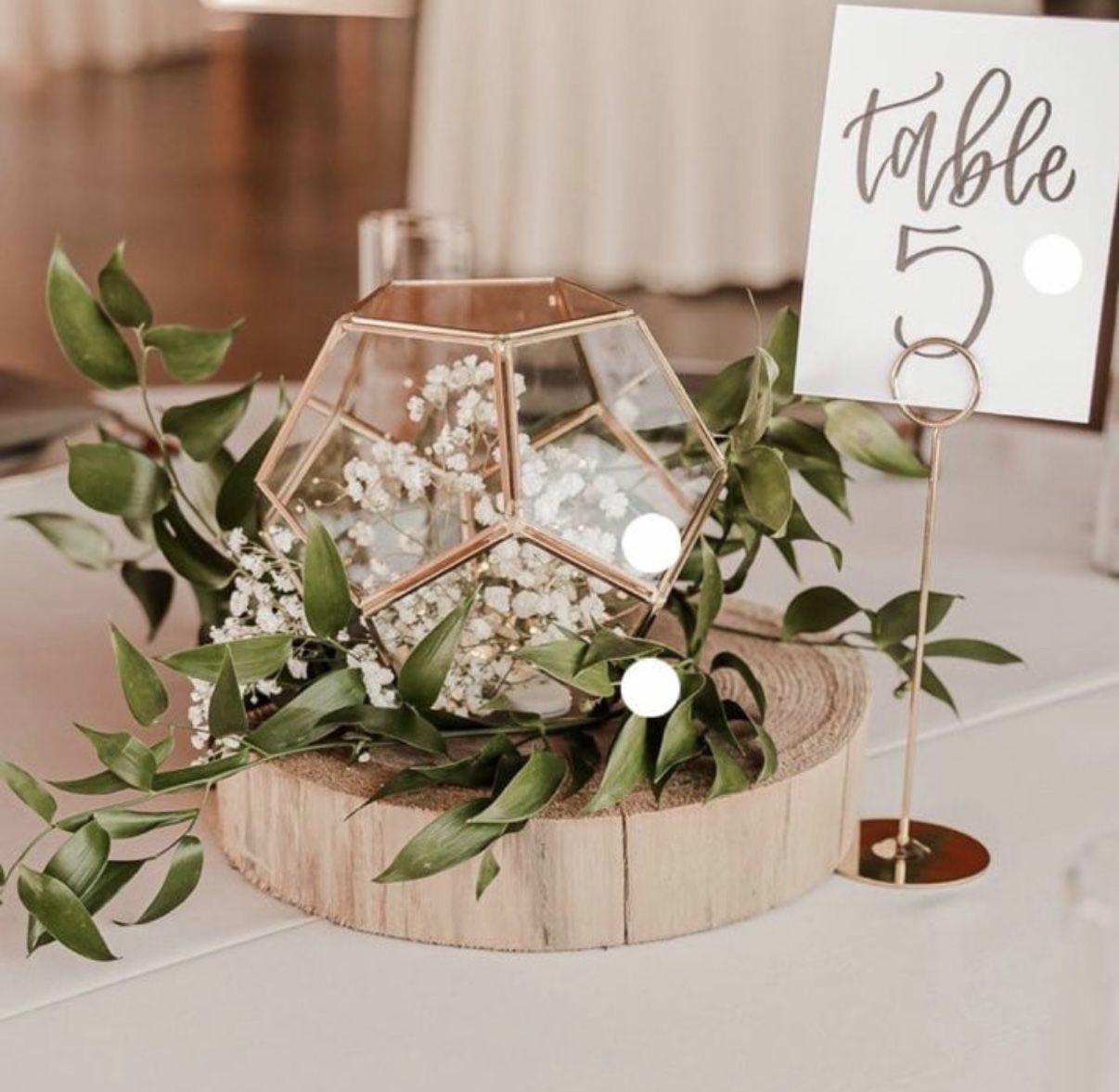 Geometric Glass Vase_ Perfect For Terrarium/wedding Decor