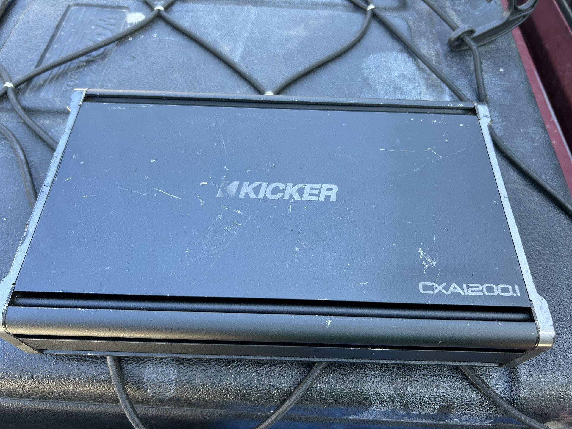 Kicker CXA1200.1 1200W RMS Class D CX-Series Monoblock Car Amplifier