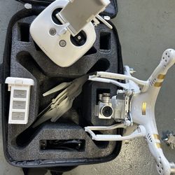 DJI Phantom 4KQuadcopter (Aircraft Only) (Includes Gimbal Camera. Excludes Remote, Battery, Charger, Props) 