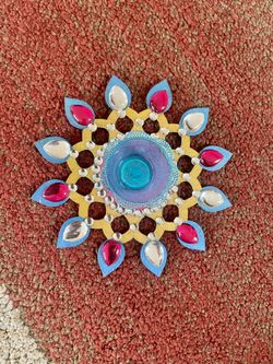 Beautiful decorative diya / tealight candle