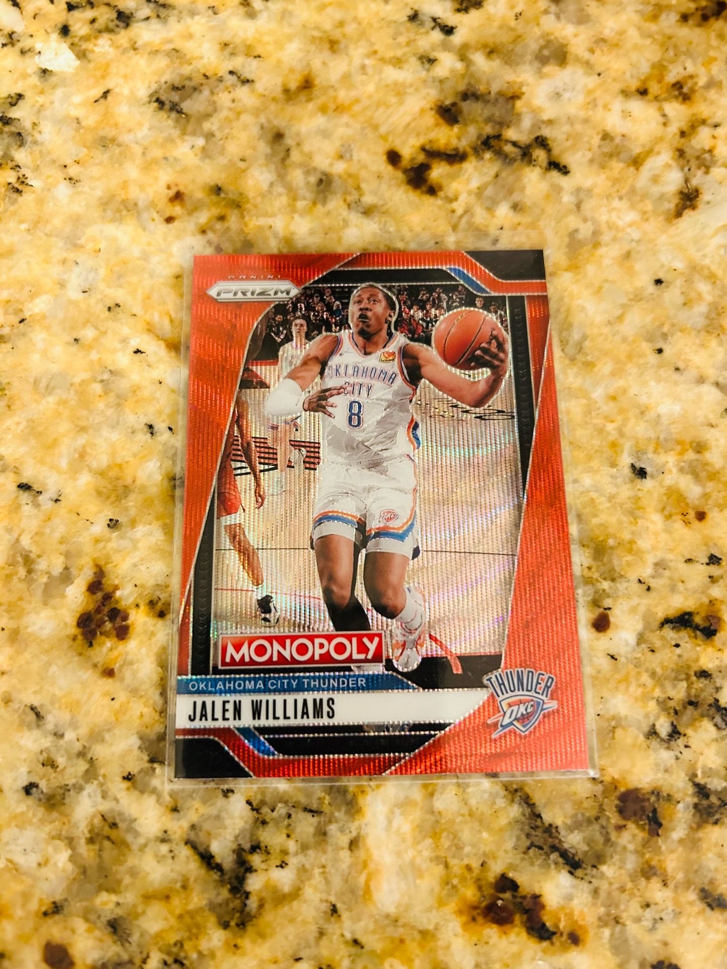 Jalen Williams Prizm card