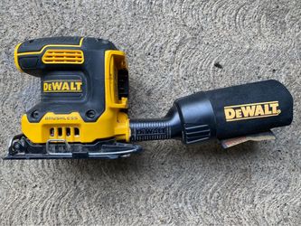 DeWalt's 20V XR Brushless Cordless 1/4 Sheet Variable Speed Sander