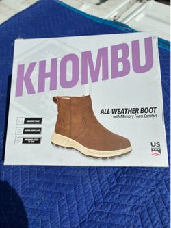 Khombu Women's Dusk Tan Boots Ankle High