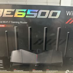 Tp-link GE400 BE6500 Gaming Router WiFi 7