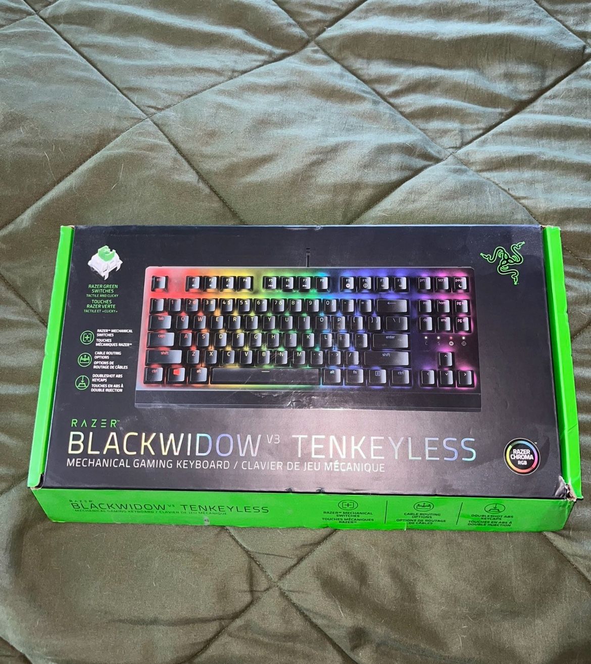 Razer Blackwidow v3 keyboard