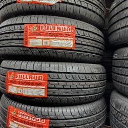 SET OF FOUR NEW TIRES 215/70/15 FULLRUN INCLUDING MOUNT AND BALANCE , ASK ME FOR SIZES AND BRANDS 