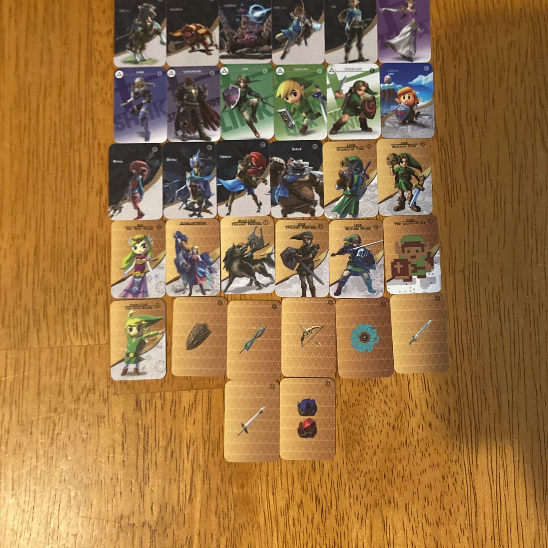 Breath Of The Wild 32ct. NFC Amiibo Cards (With Case)