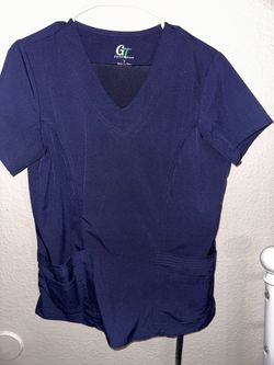 navy scrub set