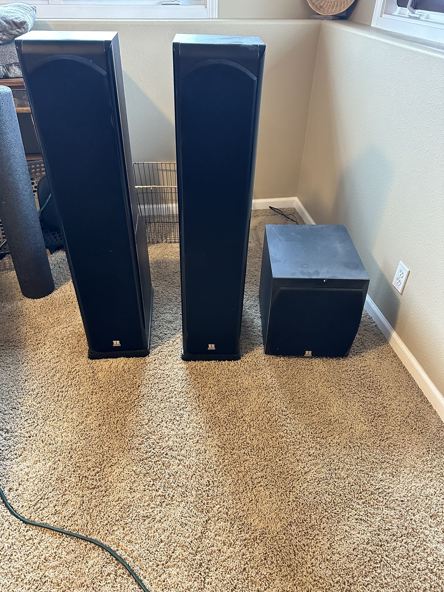 Theater Research Speakers & Subwoofer