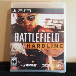 PS3 Battlefield Hardline