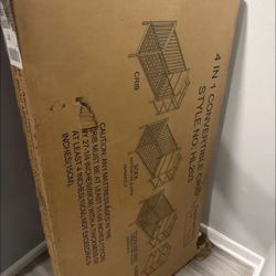4 in 1 Convertible Crib Price Negotiable