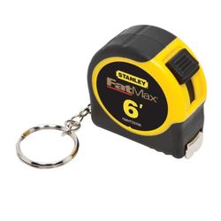 Stanley FATMAX 6 ft. x 1/2 in. Keychain Pocket Tape Measure Brand New