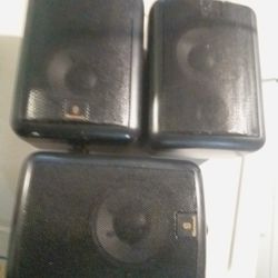 2-Sherwood SP-1636-R Rear Speakers
1-Sherwood SP- 1636 -C Center Speaker.
