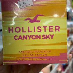 Brand New Hollister Canyon Sky For Her/pour Elle 100ml Women