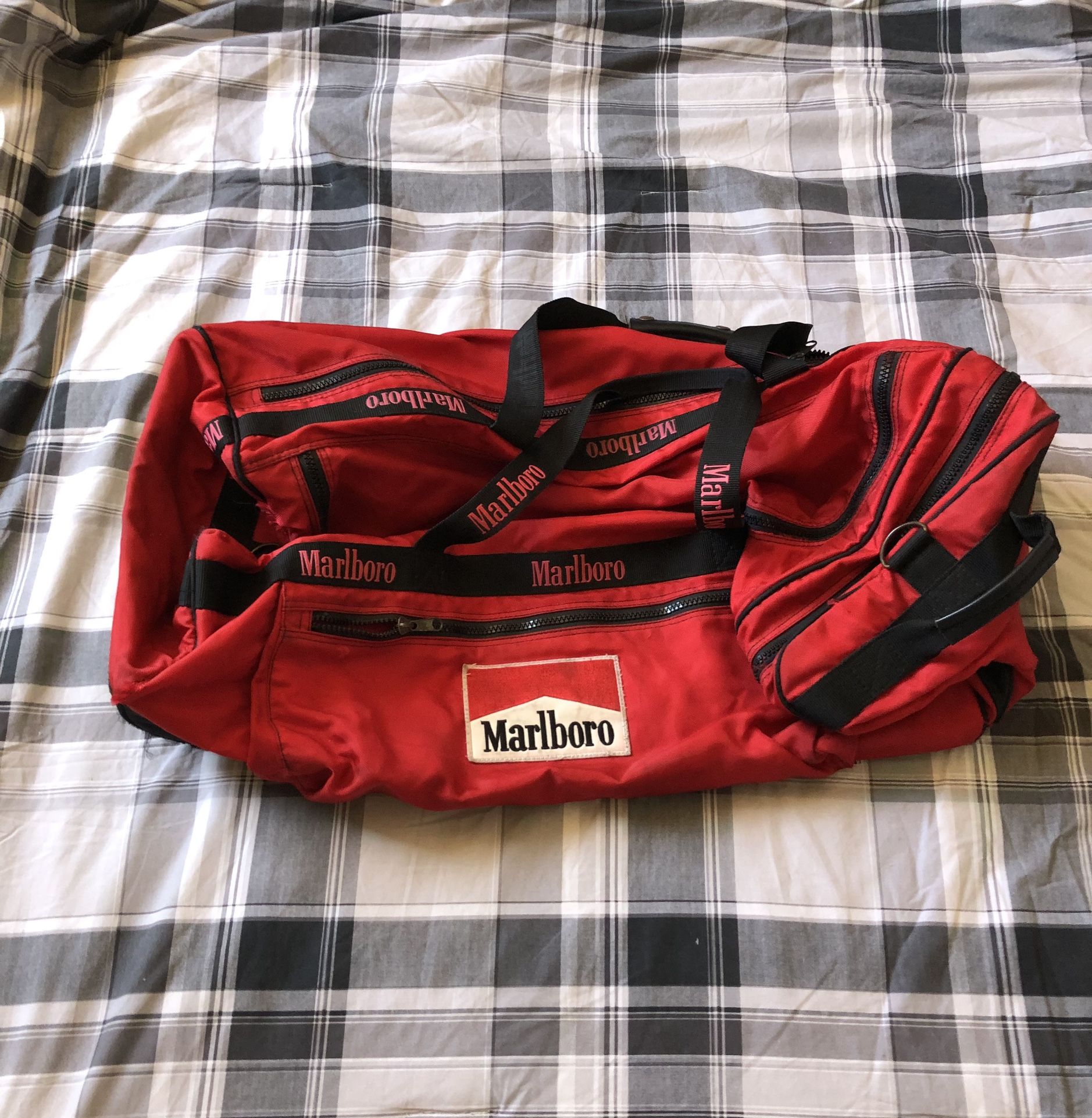 Vintage Marlboro Duffle Bag