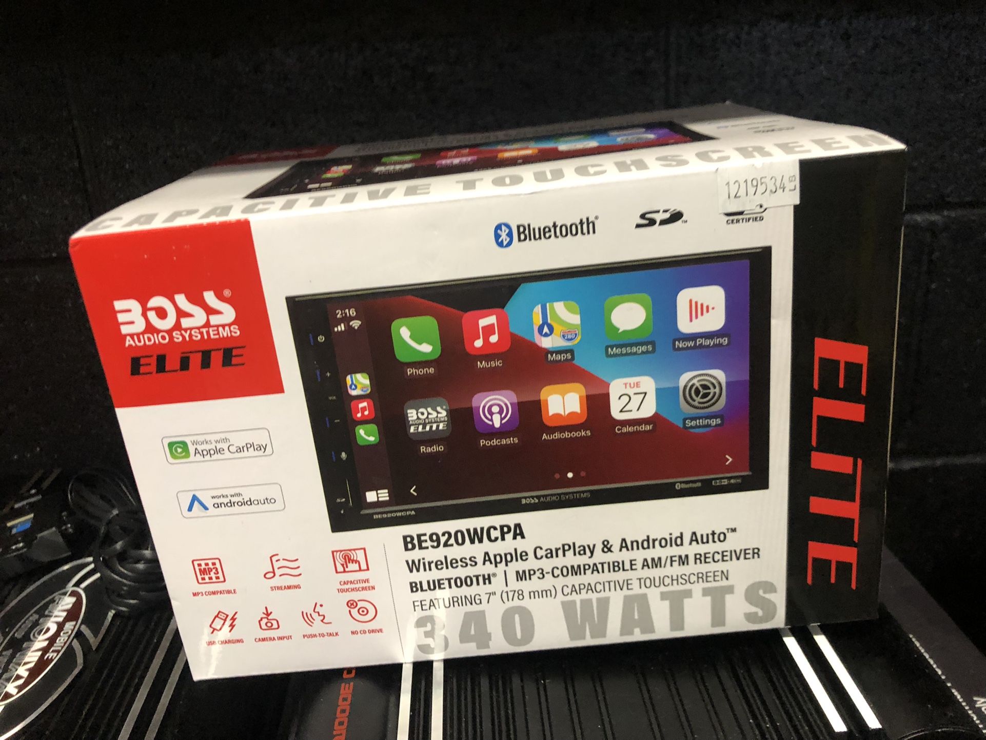 Boss Wireless 7 Inch Apple CarPlay Stereo On Sale For 269.88