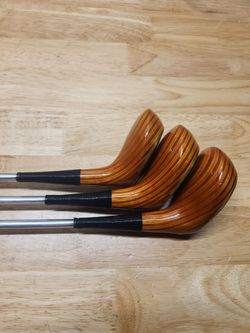 Wooden Golf Clubs 1w, 3w, 5w