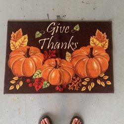 Thanksgiving Door Mat
