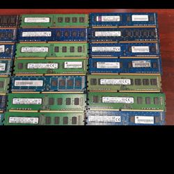 1,680GB (420x4GB) DDR3 Desktop DIMM Mixed Brands Mixed Speeds