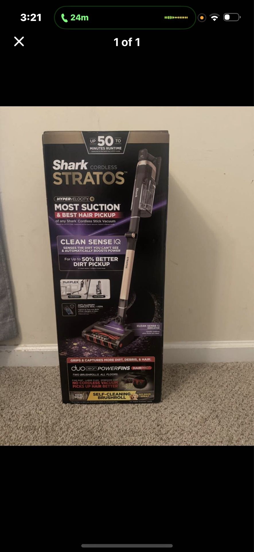 Shark Stratos Cordless *BRAND New IN BOX*