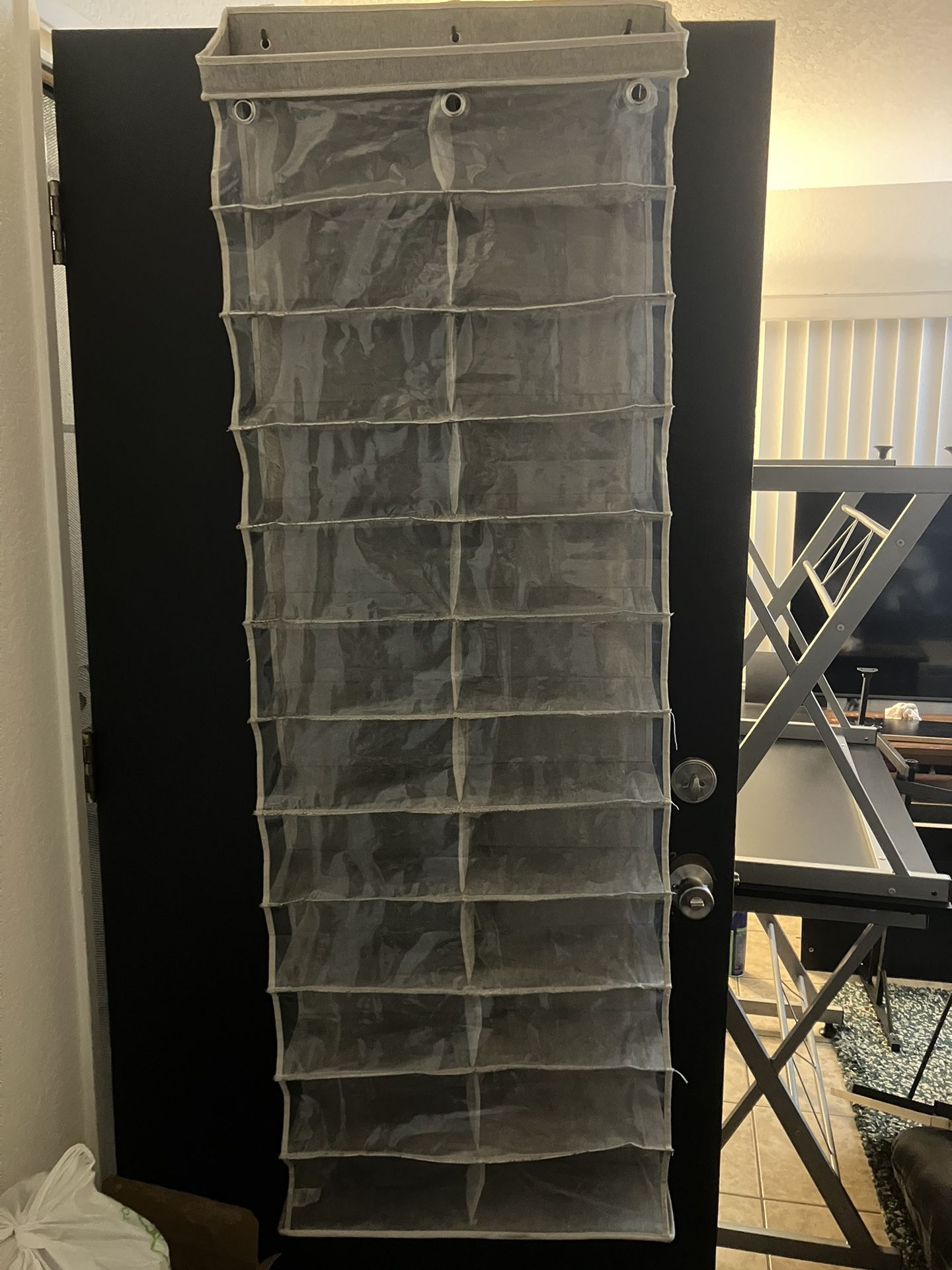 24 Pocket Over the Door Shoe Organizer