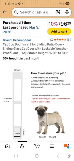 Pet door