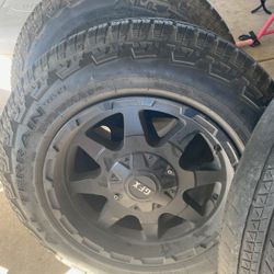 Rims Wheels 4x4 All Terain 17x9 245/65