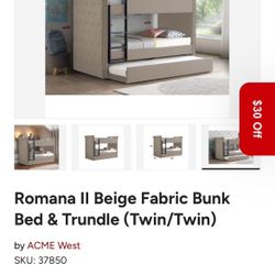 Twin Size Bunk Bed