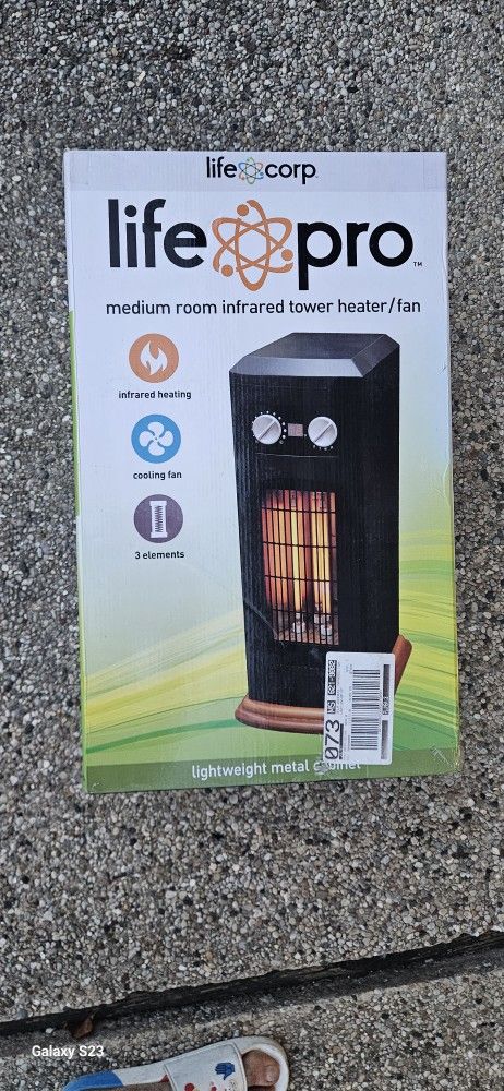 Life Pro Infrared Tower Heater/ Fan