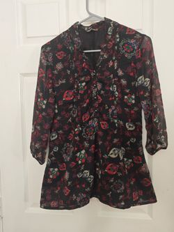 Women's floral blouse