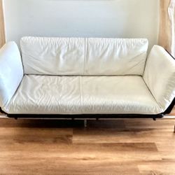 Vintage Leather Sofa by Roberto Tapinassi 