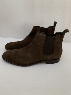 Men's Suede Chelsea Boots size 11 Brown Bloomingdales Mens Store