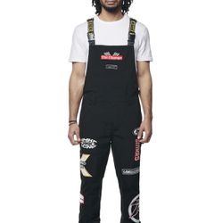 Smoke Rise black overall with patches just a few sizes left