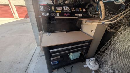 Kobalt Rolling Tool Chest with Pegboard