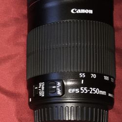 Canon Lens EF-S 55-250MM 
