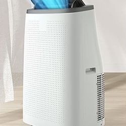 NEW Portable Air Conditioner W/ Remote & Window Kit, 14,000BTUs, A/C, Built In Dehumidifier !