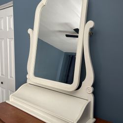 Large Vanity Mirror With Storage 