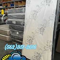 Twin Mattress Deluxe Colchon Single Nuevo Individual 
