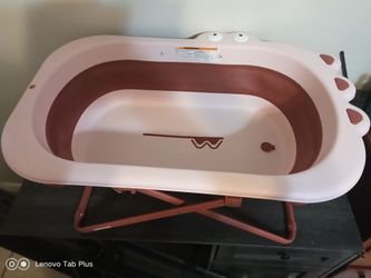 Portable  Foldable Baby Bath Tub, Gently Used $20